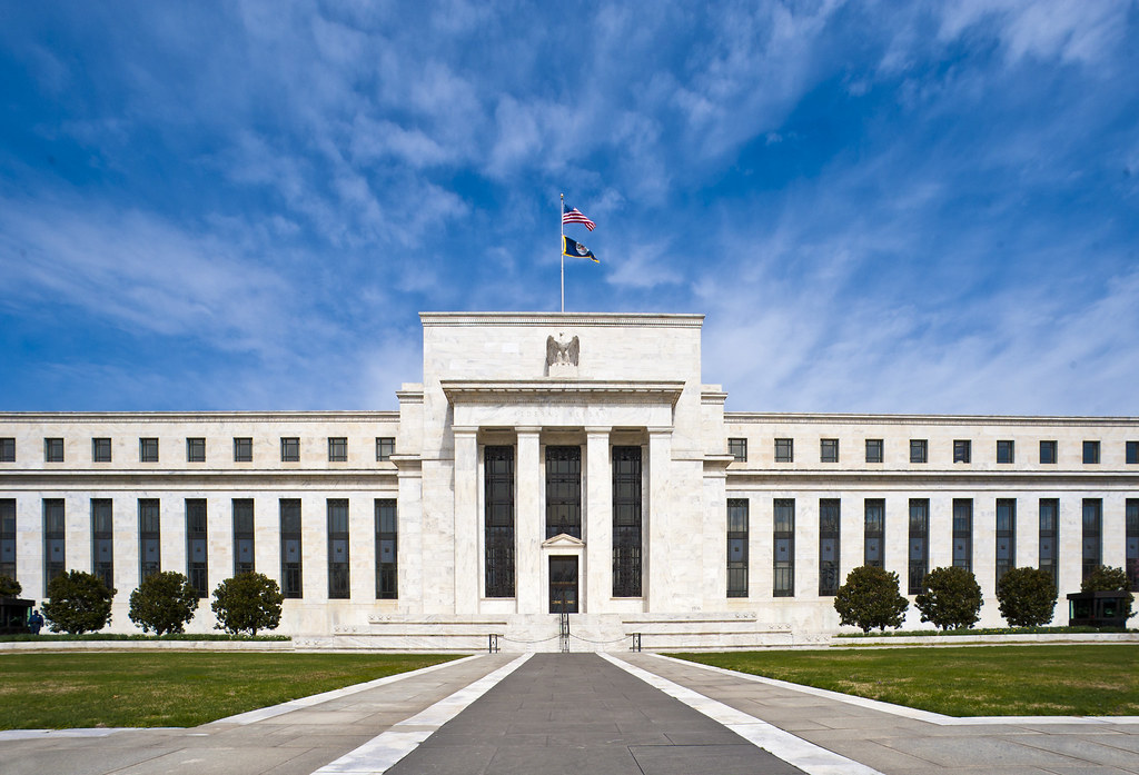 The Federal Reserve Board's Eccles Building in Washington, D.C.