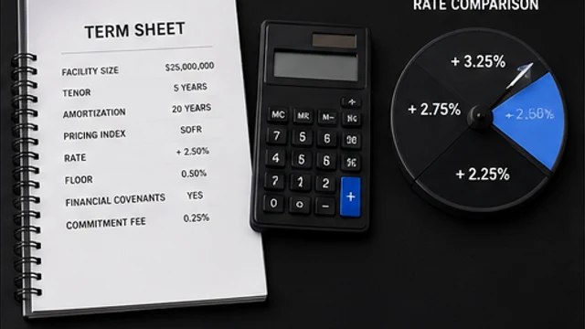 SMB MBA artwork for preparing a bank-rate conversation.