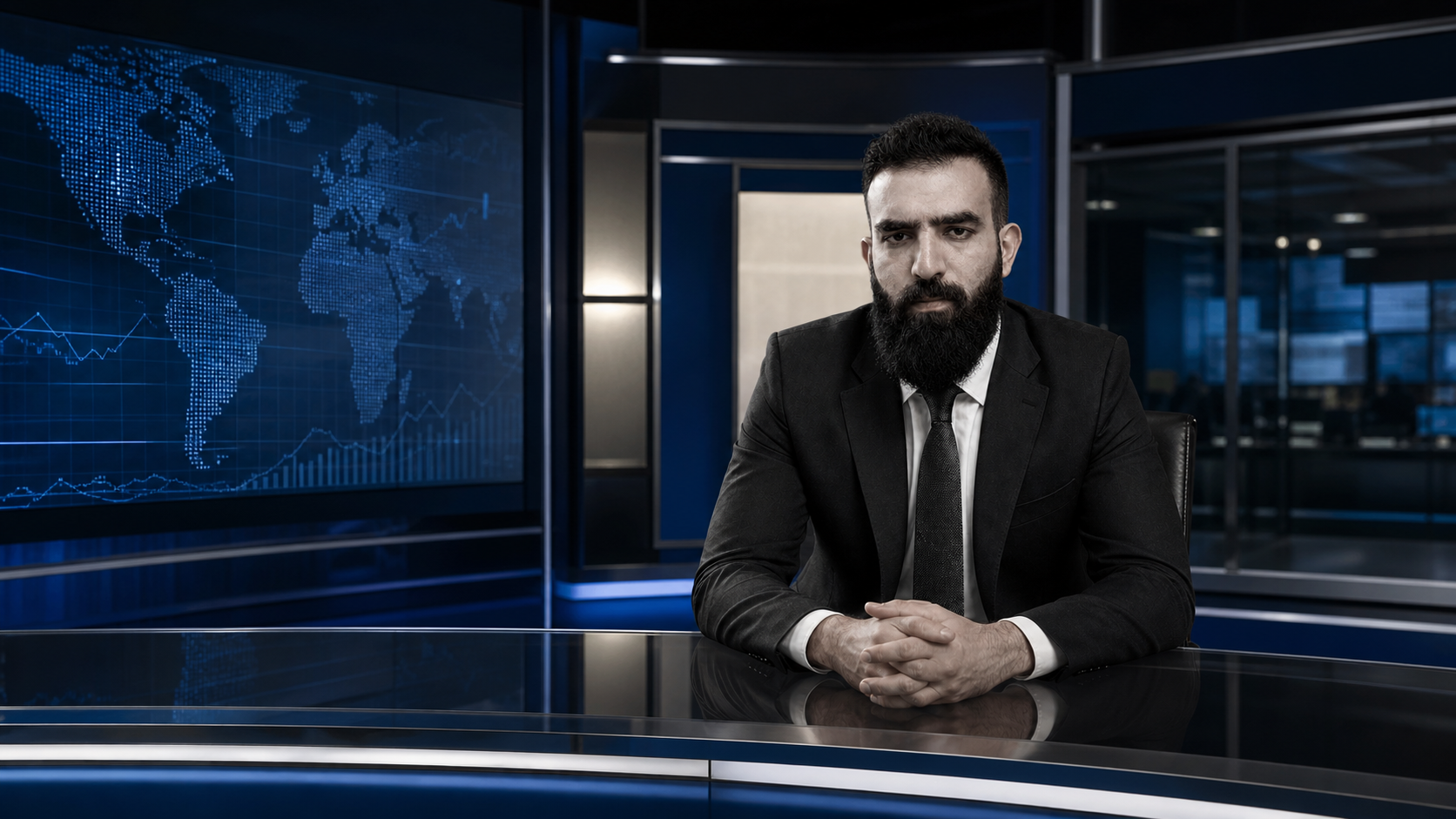 Saad Kakakhel at the SMBtv expert desk for a briefing on gold, cash, and reserves.